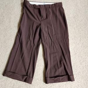 Wide leg Capri dress pants, Gap, size 12